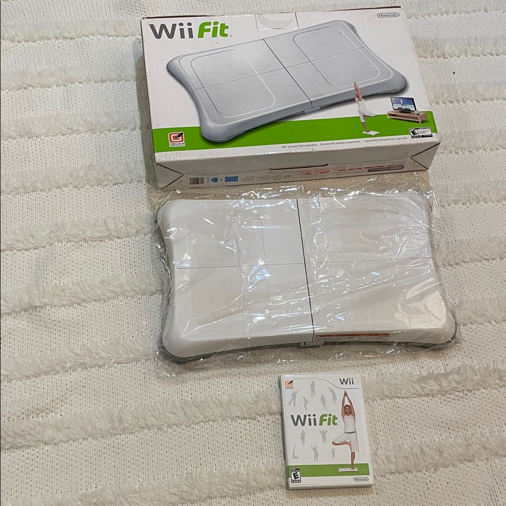 Wii Fit Balance Board & Game tested & working rated E